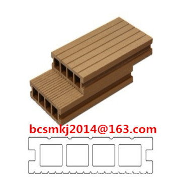 Plancher de Decking de WPC de preuve de l&#39;eau